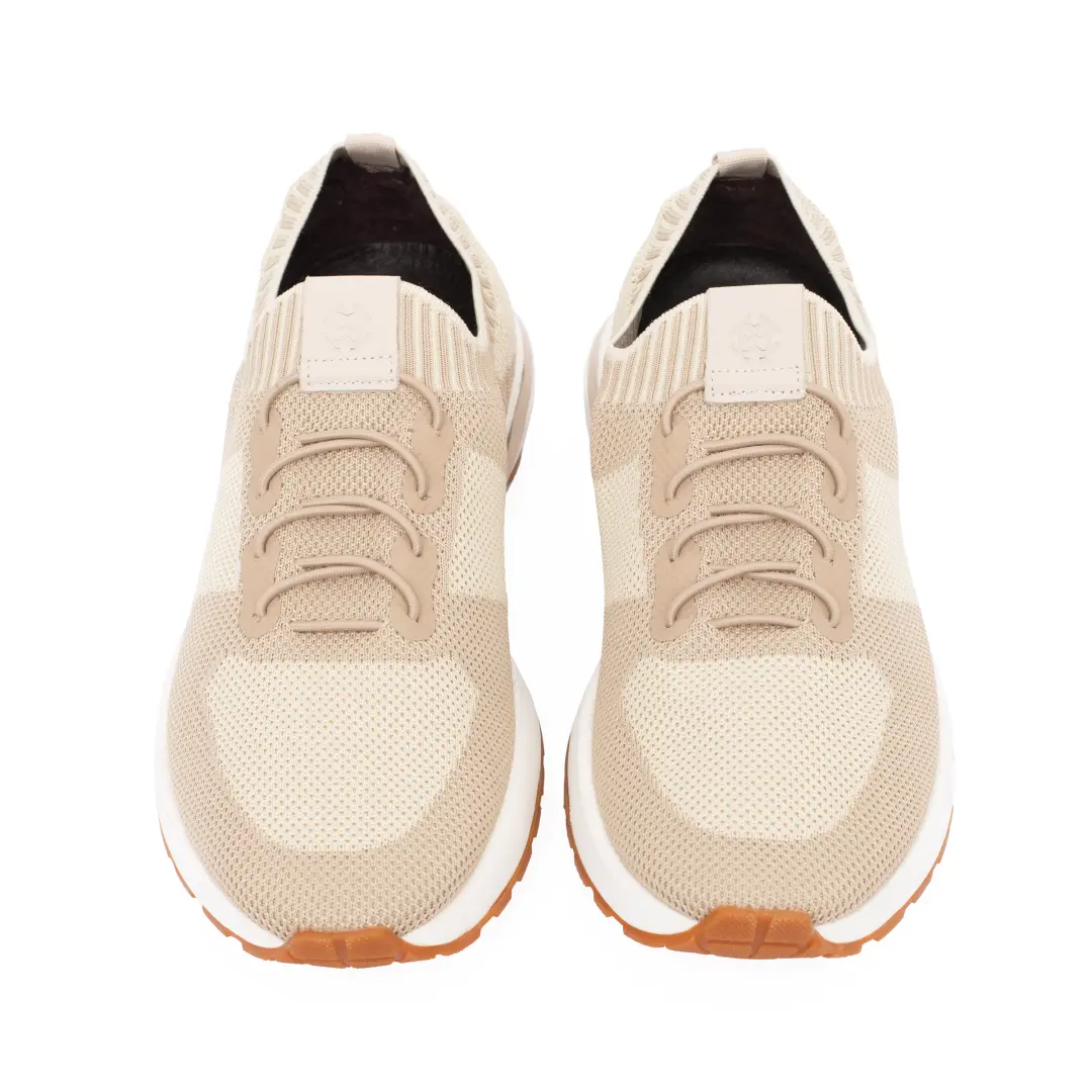 Smart-Casual Knitted Upper Sneakers For Men